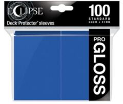 Ultra Pro - Sleeves: PRO-Gloss Eclipse Standard Deck Protector Sleeves Pacific Blue